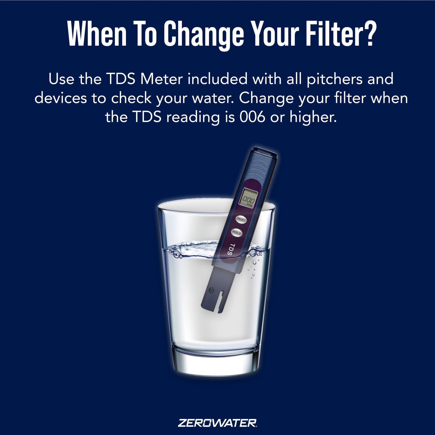 20-Cup Dispenser - Zero Water FIlters